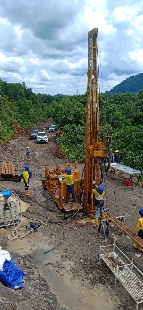 Drill #1 First Jugan hole 9 Nov 2021