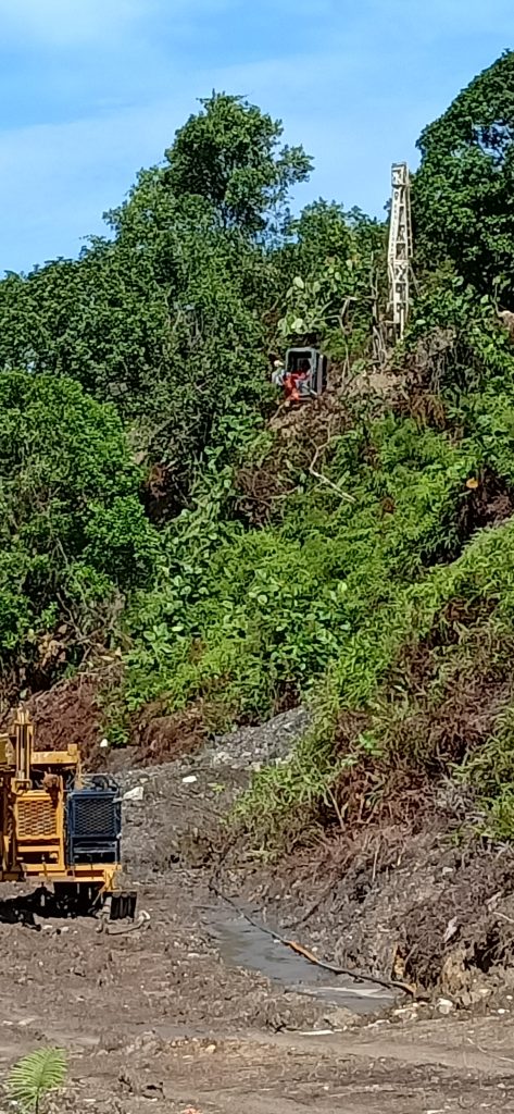 Drill set up JUDDH85 27 Nov 2021