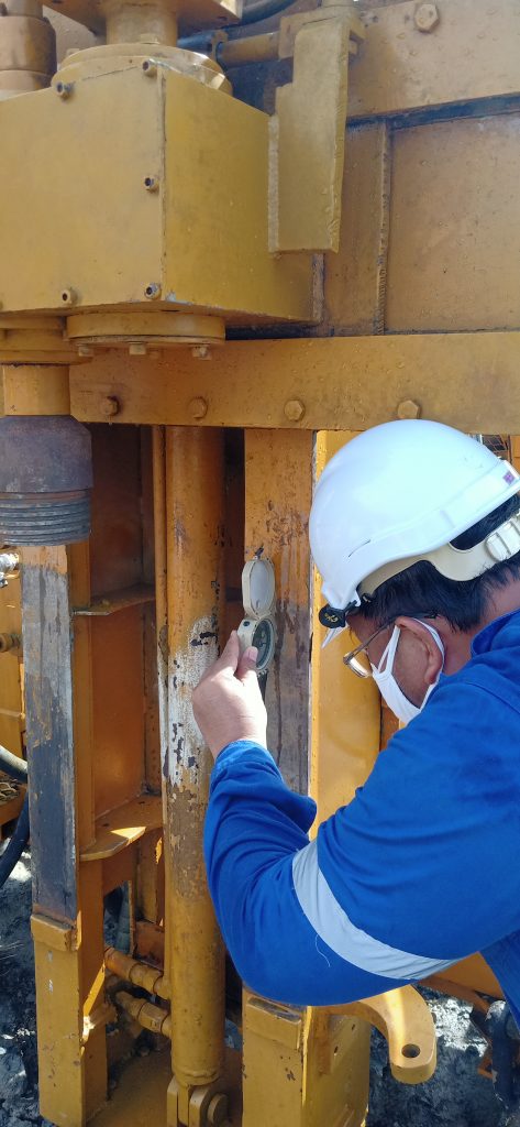 First diamond core hole at Jugan Sector 9 Nov 2021