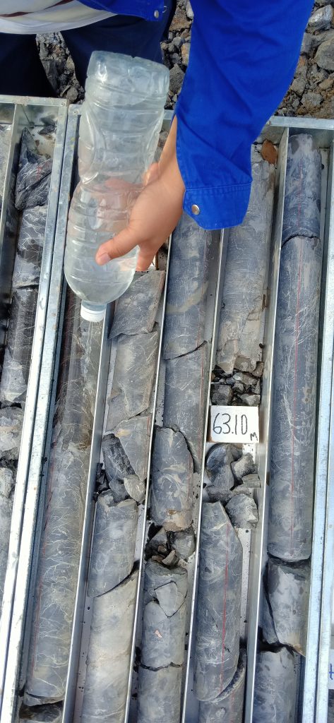 JUDDH 90 Core at 63m 31 dec 2021