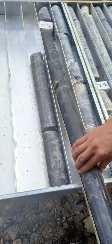 JUDDH90 core from split tube 29 Dec 2021