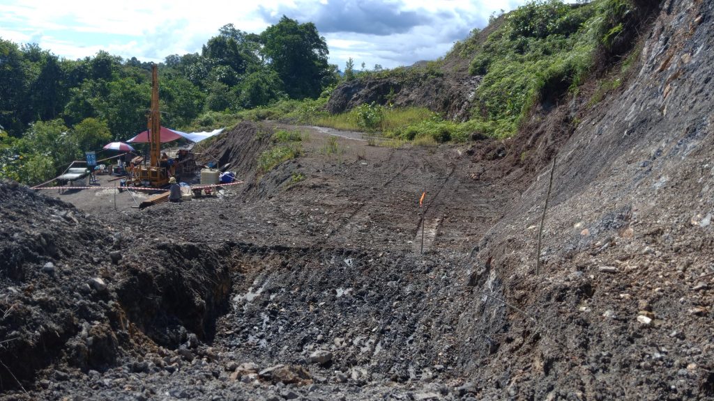 Second Drill pad ready 10 Nov 2021