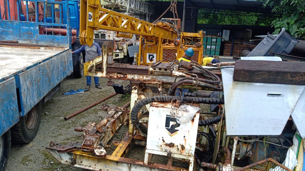 Start mobilisation of Diamond Core Drill #1