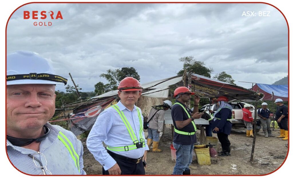 Directors on site at Jugan this week, inspecting core amongst other things -2/3 20-12-2024