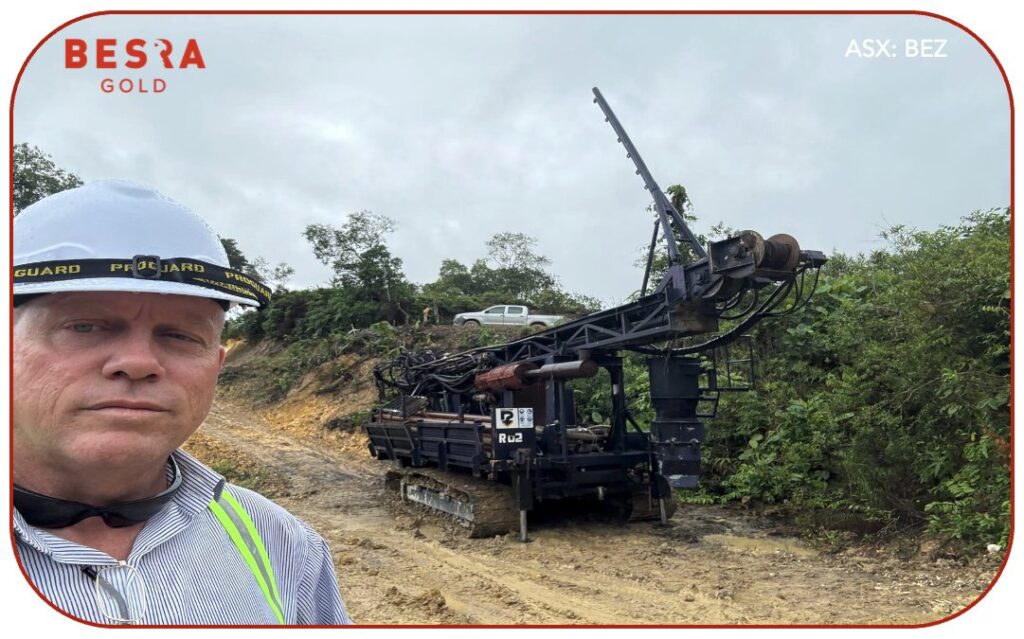 2nd drill rig mobilised at Jugan for 6 geotech drill holes to better understand the subsurface to assist mining engineers in making their recommendations on future pit wall angles & u/g development ground support. All this info is then fed into our feasibility studies 23-12-2024